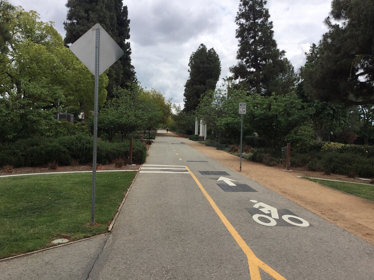 Greenway beside Palm Park