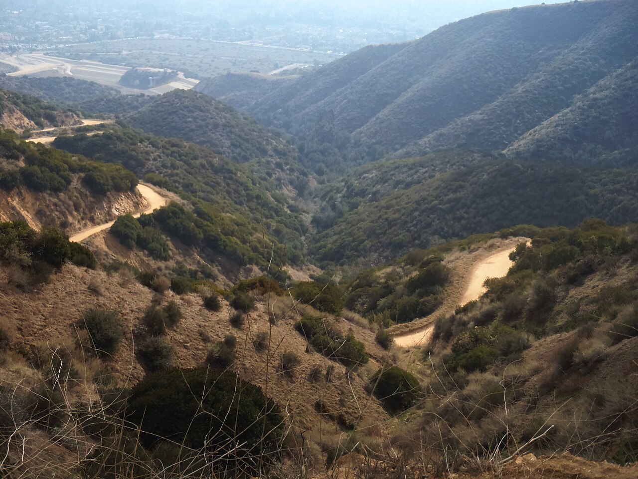 Claremont foothill landscape